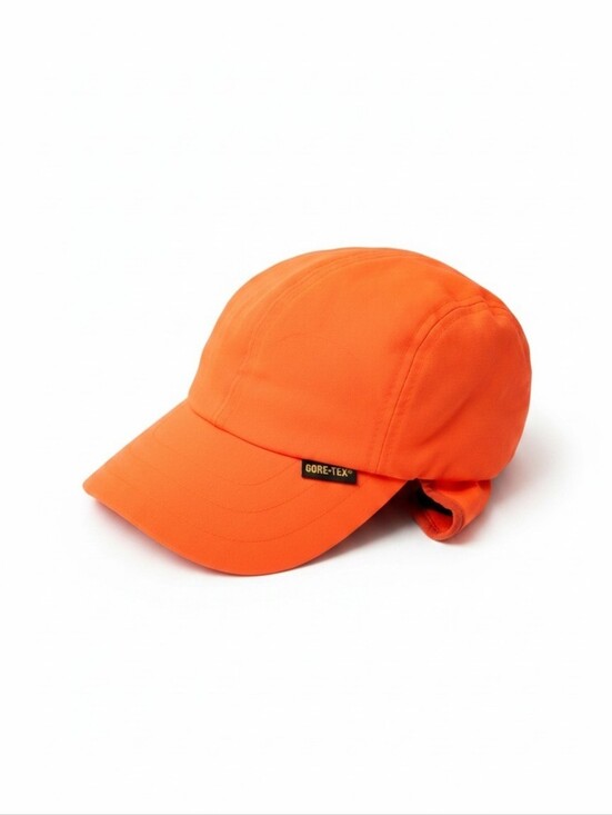 outdoor cap Company Other - Vintage Outdoor Cap Blaze Orange GORE TEX Ear Flap Hunting Hat L/XL Green